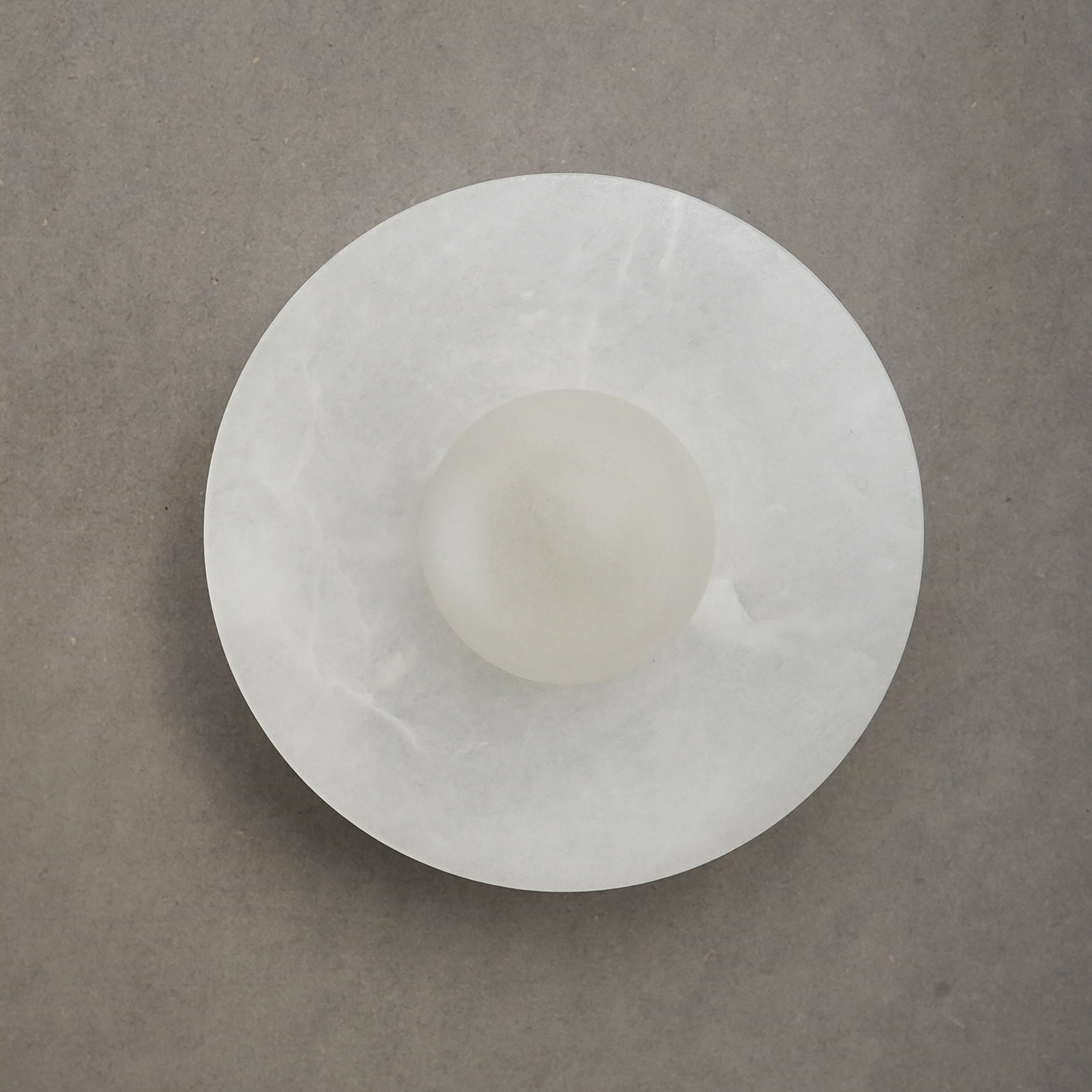 Alba Simple Wall Light - Alabaster