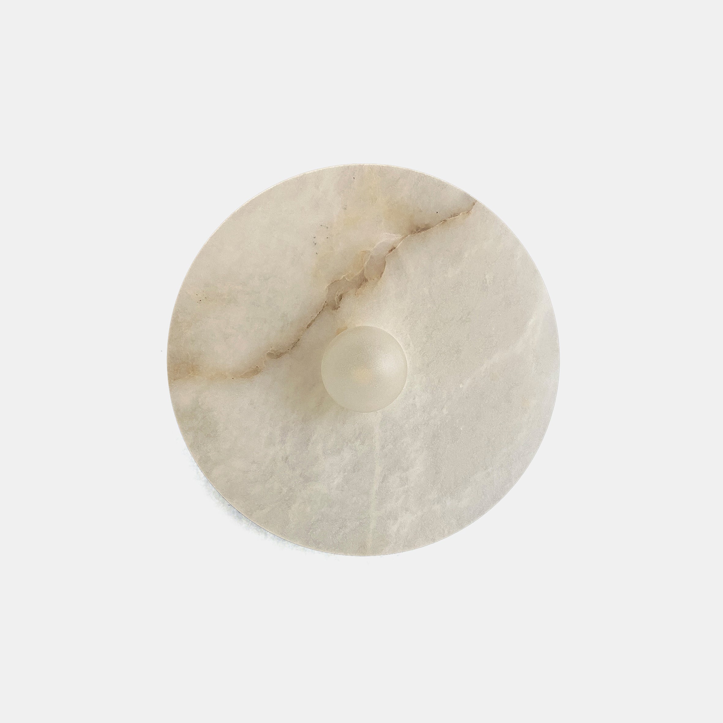 Alba Simple Wall Light - Alabaster