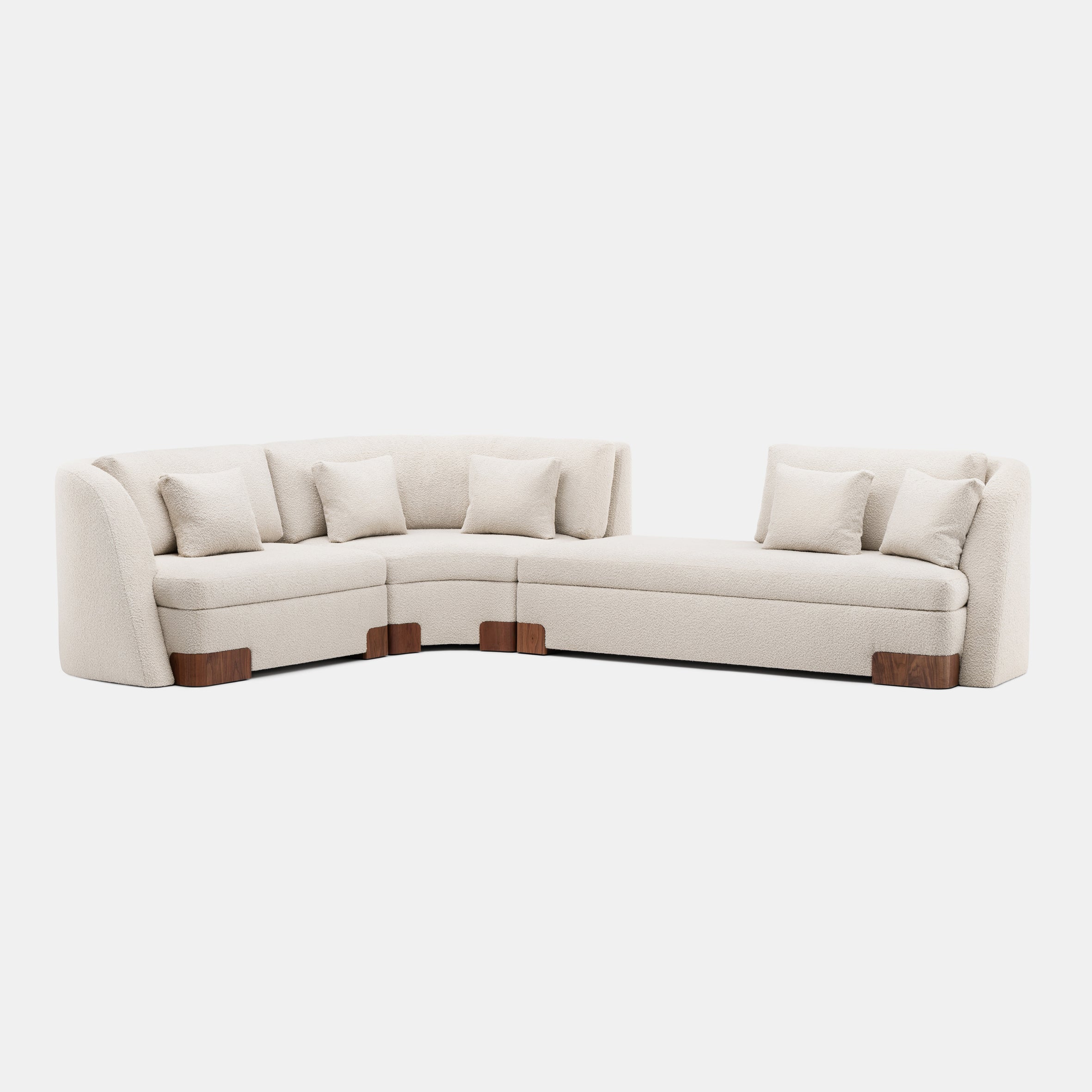 Albireo Curved Sofa