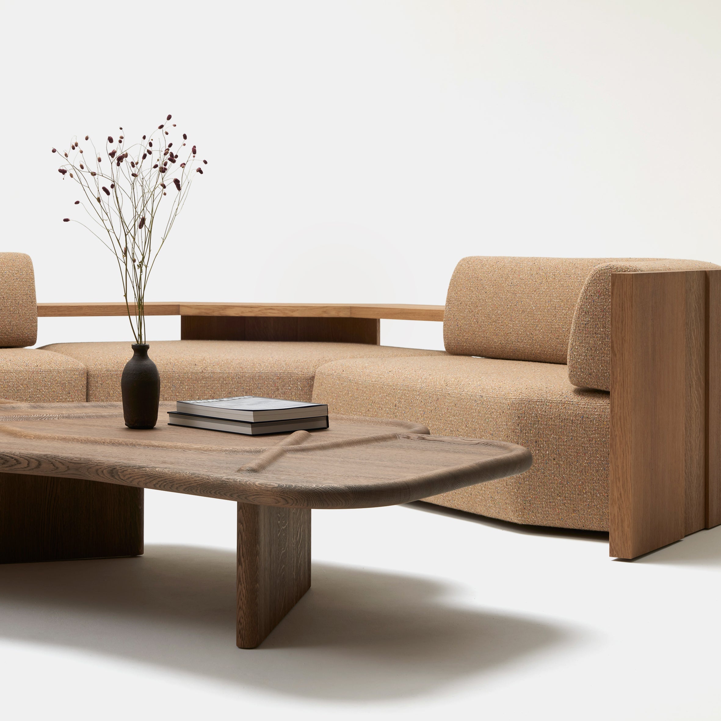 EKO Modular Sofa - Wood Backrest