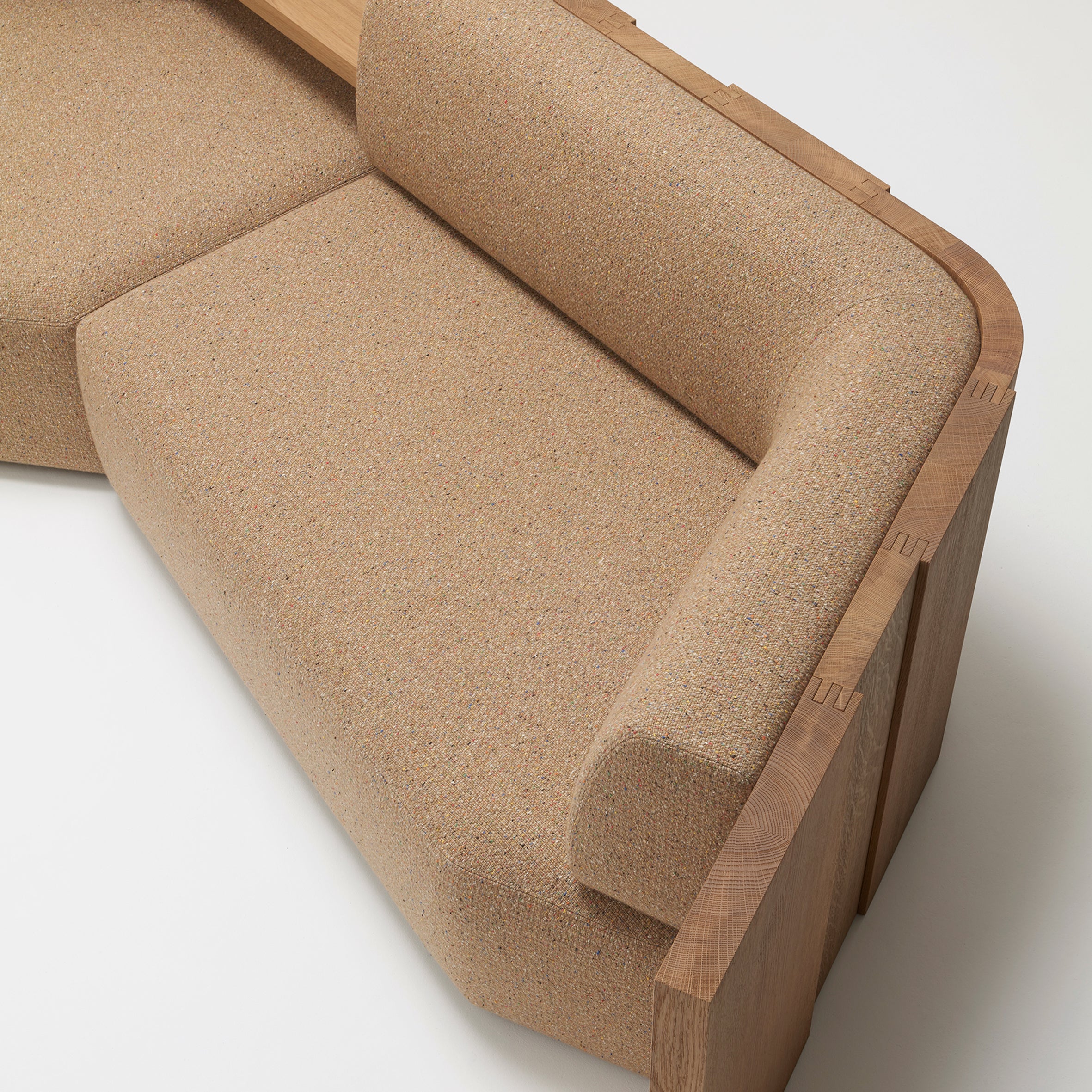 EKO Modular Sofa - Wood Backrest