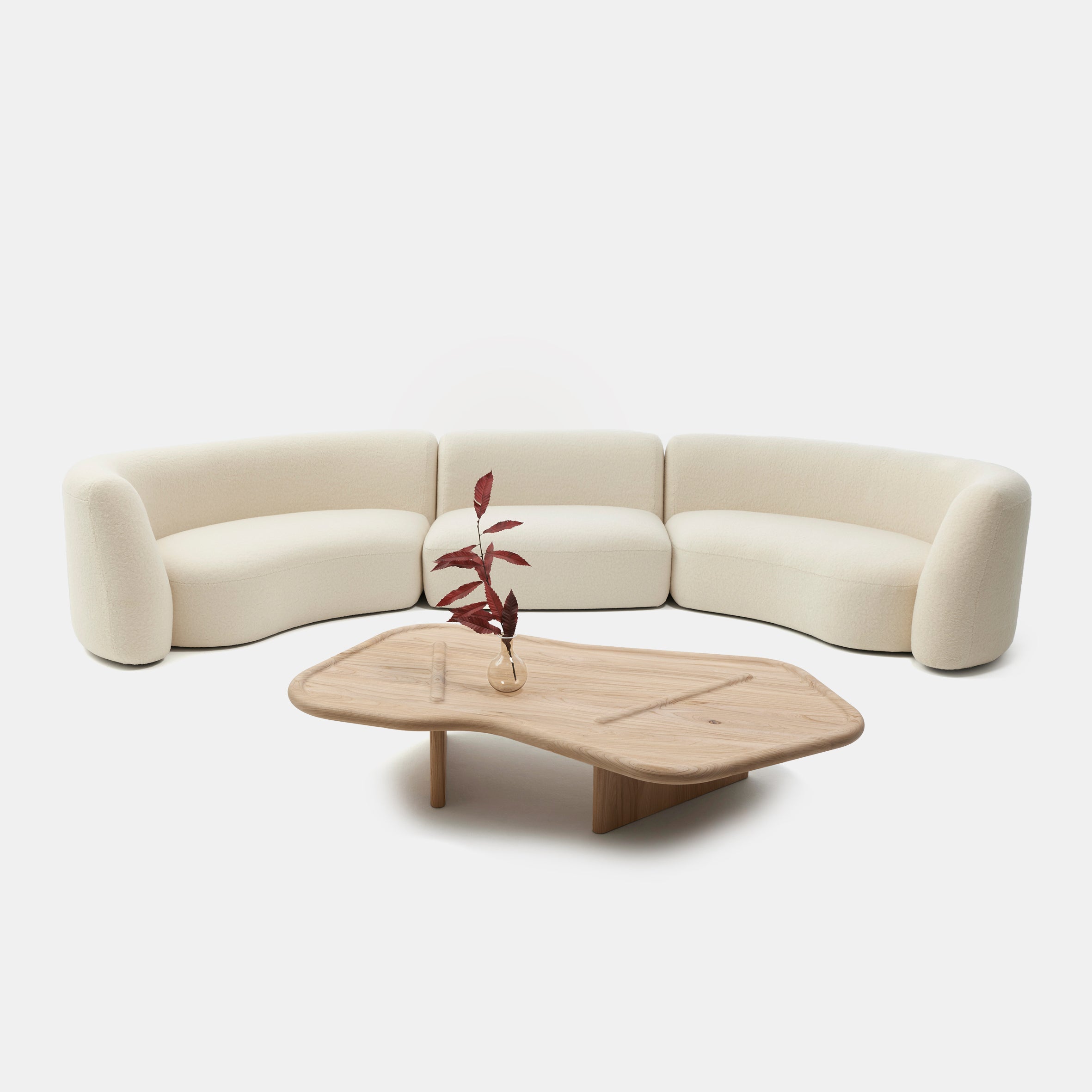 OZE Curved Sofa