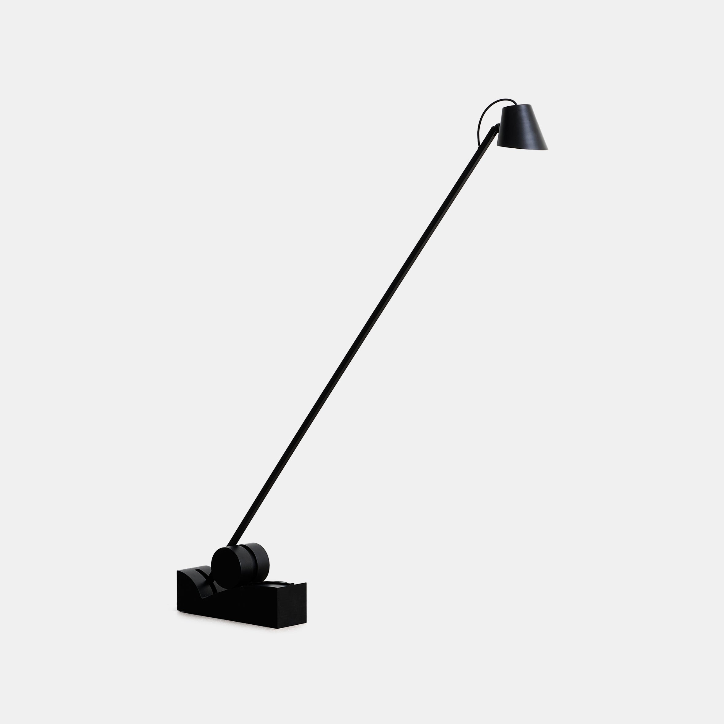 Diag Cyl Floor Lamp