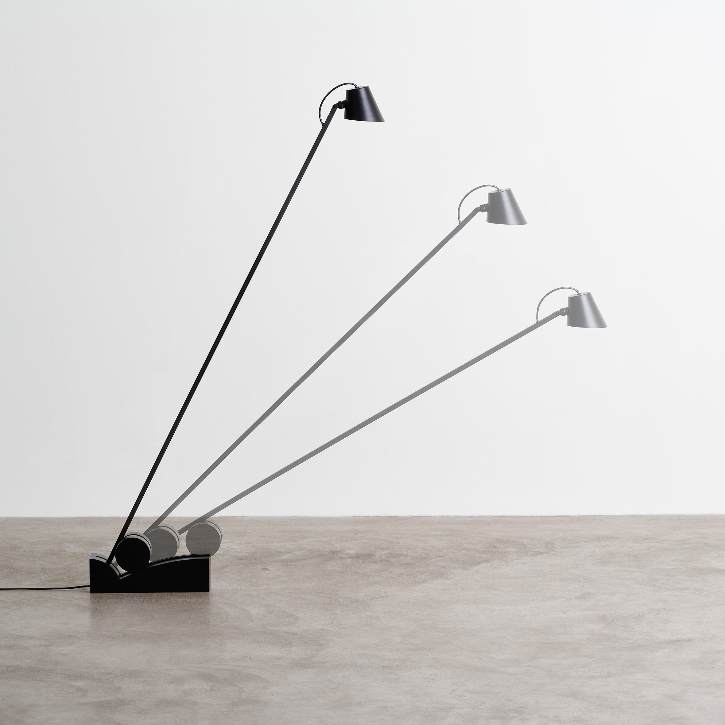 Diag Cyl Floor Lamp