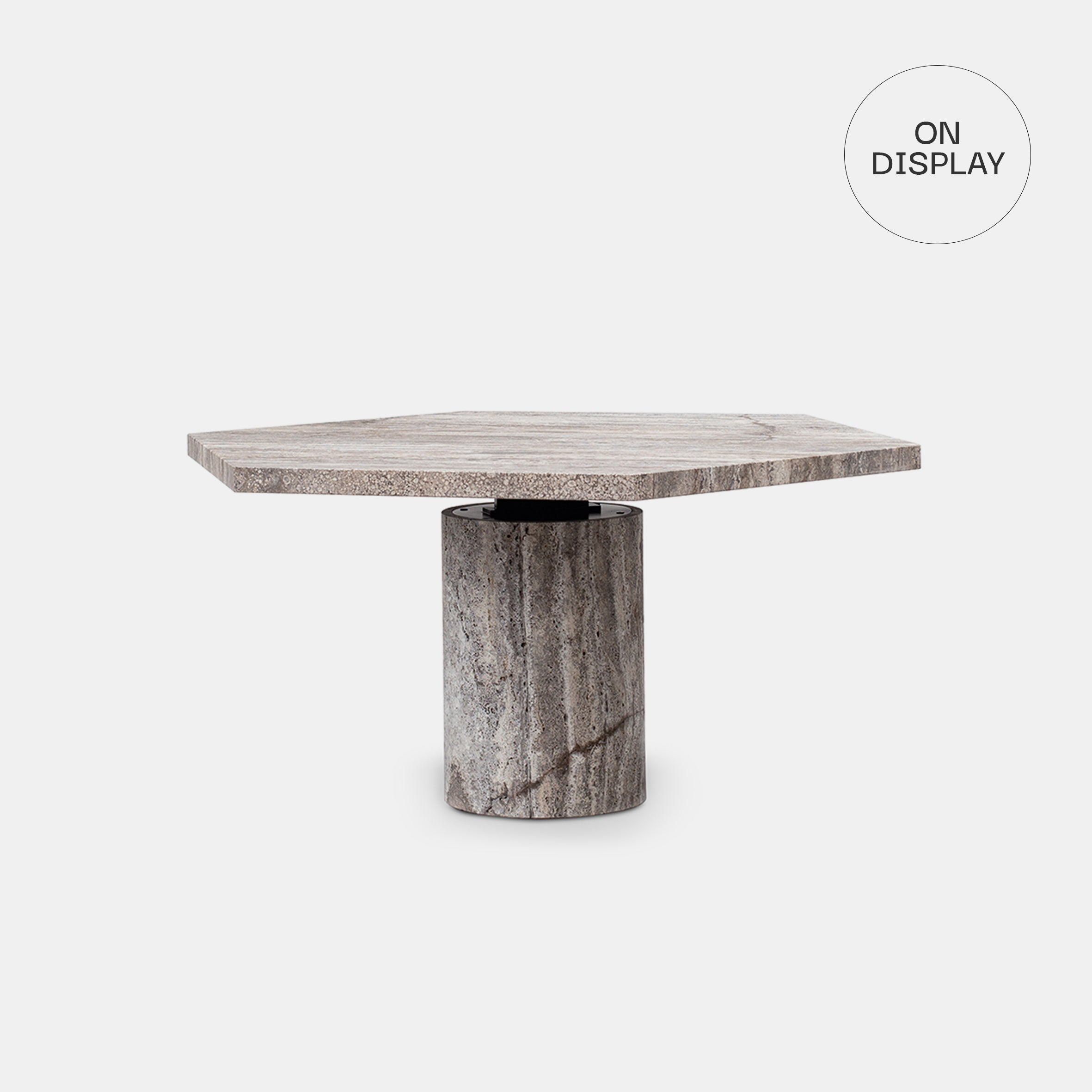 Jupiter Dining Table - Travertine Edition