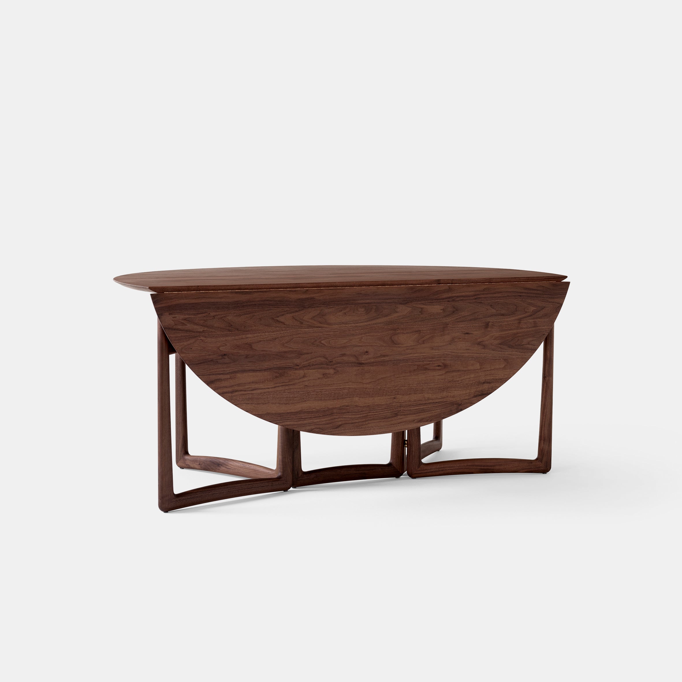 Walnut drop leaf dining outlet table