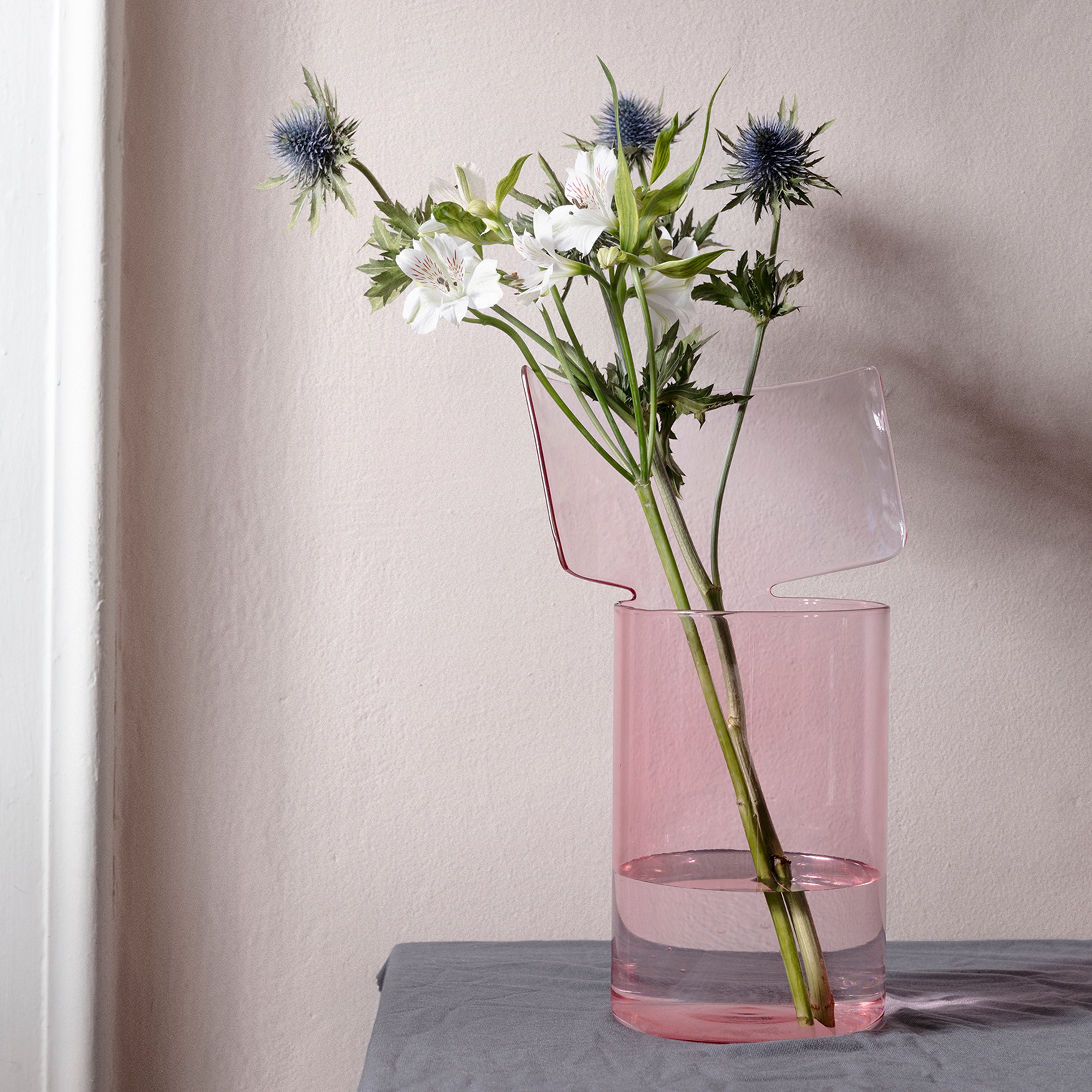 Riflessi Vase - Tall, Rose - Monologue London