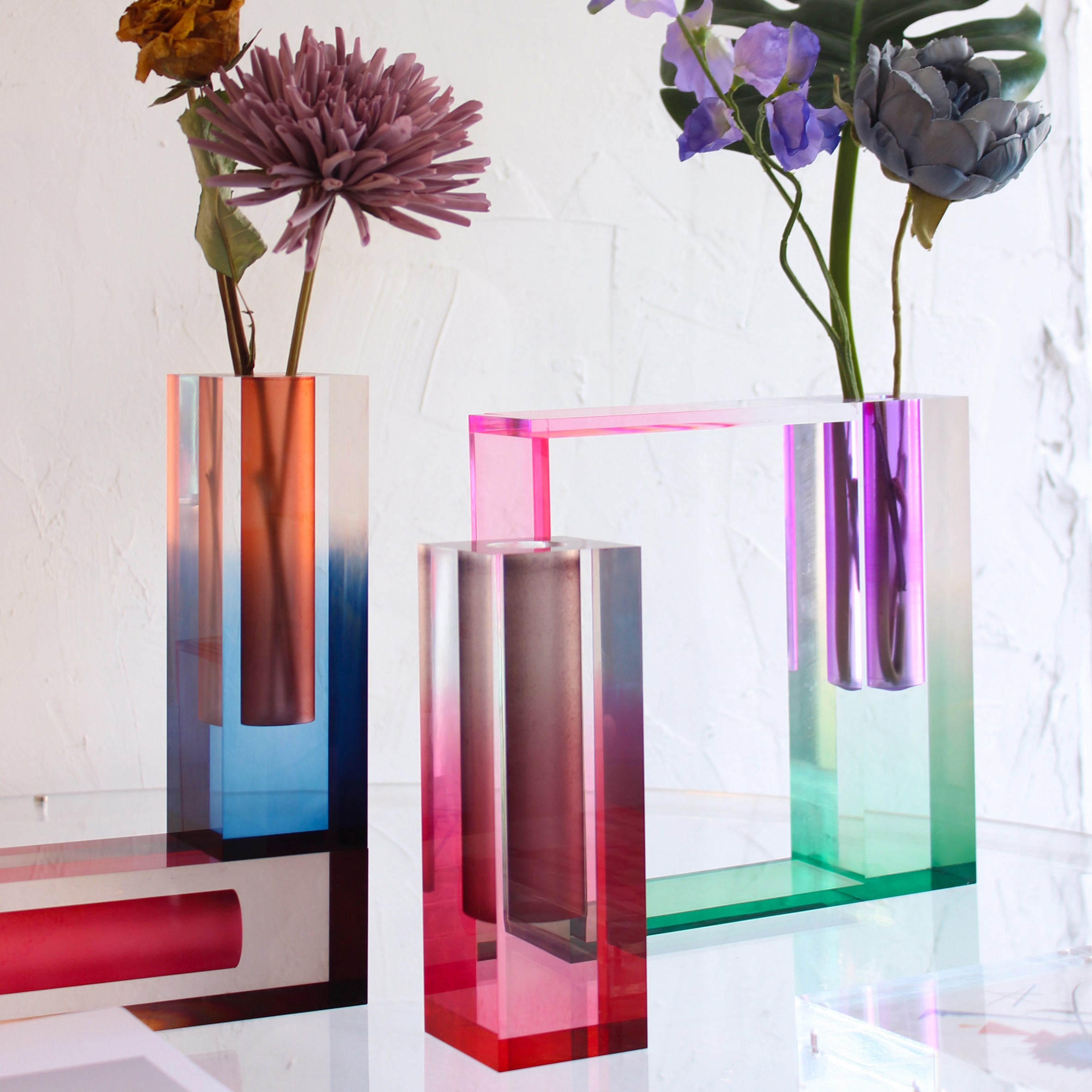 Mellow Vase - Indigo & Teak | Umzikim | Monologuelondon.com – Monologue ...